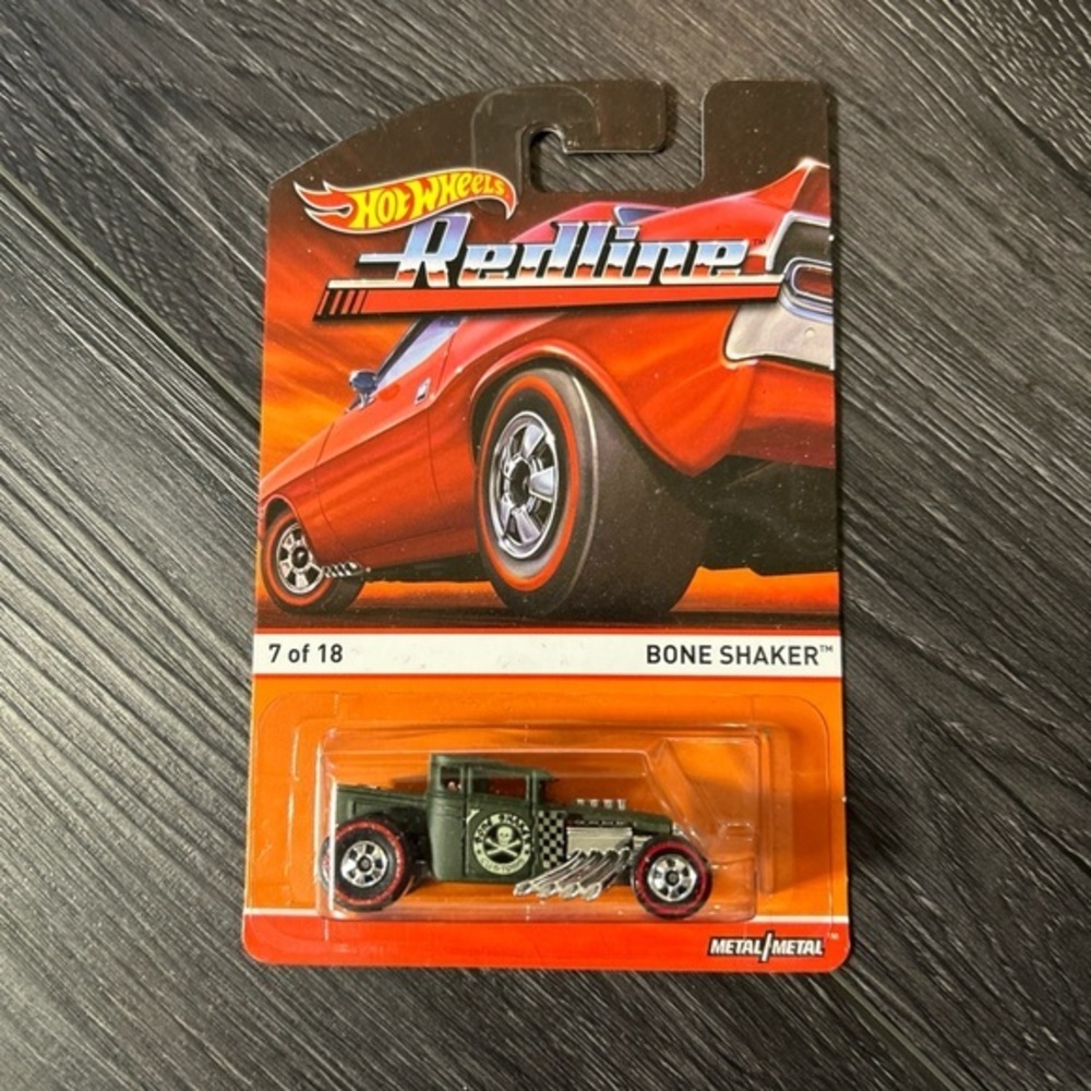 Hot Wheels Bone Shaker Redline Die-Cast Car Limited Edition